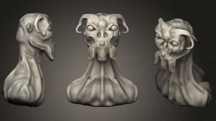 Figurines simple (Cool Alien, STKPR_0289) 3D models for cnc